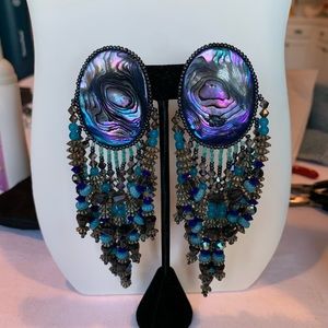 Vintage HANDMADE CHIPITA EARRINGS